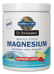 Dr. Formulated Magnesium Rasp Lem 14.9oz by Garden of Life