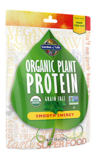 Organic Plant Protein Energy 8.4 oz by Garden of Life