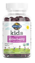 Kids Elderberry Org Vit C 60 Gummies by Garden of Life