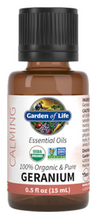 Geranium Essential Oil Organic .5 fl oz by Garden of Life