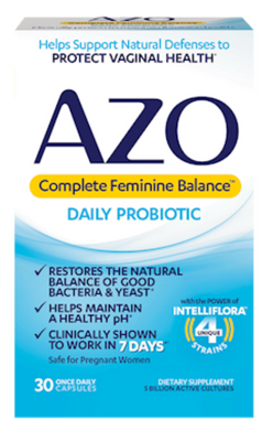 Azo Complete Feminine Balance 30 Capsules by i-Health