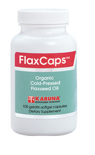 FlaxCaps 1000 mg 100 Soft Gels by Karuna