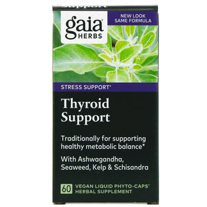 Thyroid Support 60 capsules by Gaia Herbs