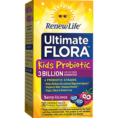Ultimate Flora Kids Pro berry 30 chewable by Renew Life