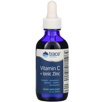 Vitamin C + Ionic Zinc 2 oz by Trace Minerals Research