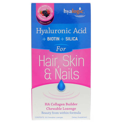 HA Hair Skin & Nails 30 chewable by Hyalogic