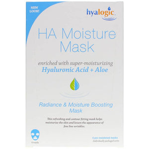Moisture Mask w/ HA 4 pack by Hyalogic