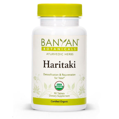 Haritaki  90 tablets by Banyan Botanicals