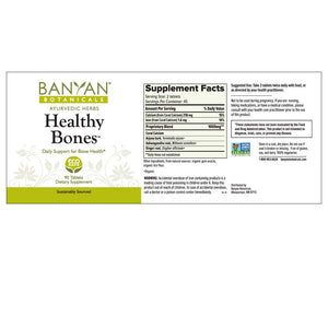 Healthy Bones 90 tablets by Banyan Botanicals