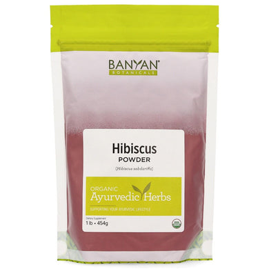 Hibiscus Powder Organic 1 lb by Banyan Botanicals