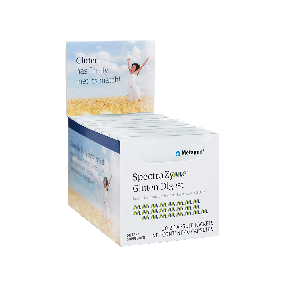 SpectraZyme® Gluten Digest 40 capsules by Metagenics