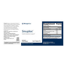 Sinuplex 120 Tablets by Metagenics