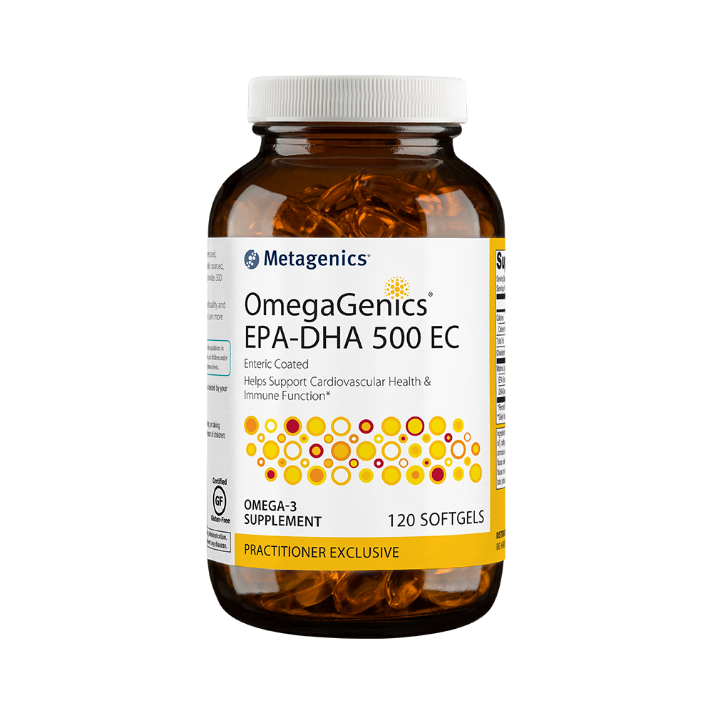 OmegaGenics EPA-DHA 500 Enteric 120 softgels by Metagenics