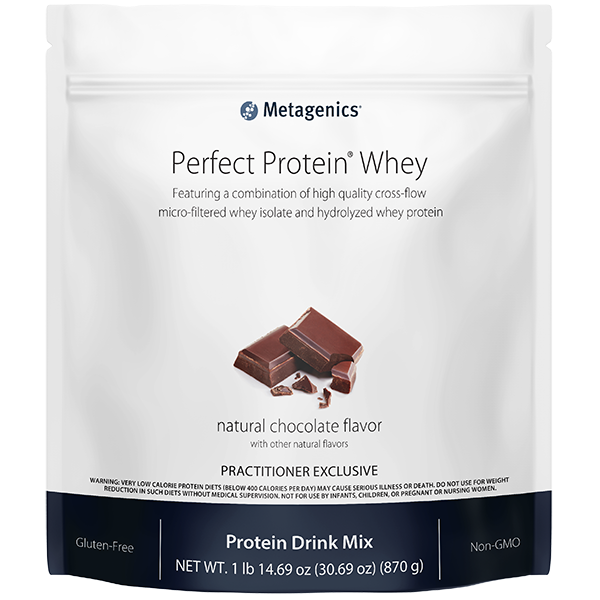Perfect Protein Whey Chocolate flavor - 30 Servings by Metagenics