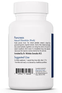 Pancreas Pork 60 Capsules by Allergy Research Group