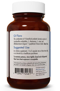 GI Flora- 90 Capsules by Allergy Research Group