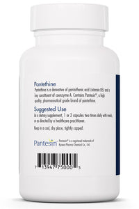 Pantethine 60 Capsules by Allergy Research Group