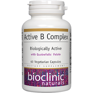 Active B Complex 60 vegcaps by Bioclinic Naturals