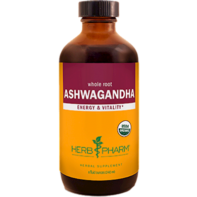Ashwagandha 8 oz by Herb Pharm