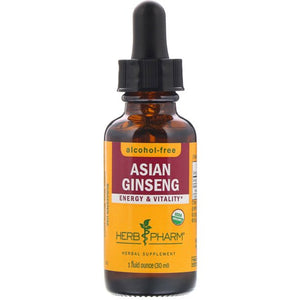 Asian Ginseng Alcohol-Free 1 oz by Herb Pharm