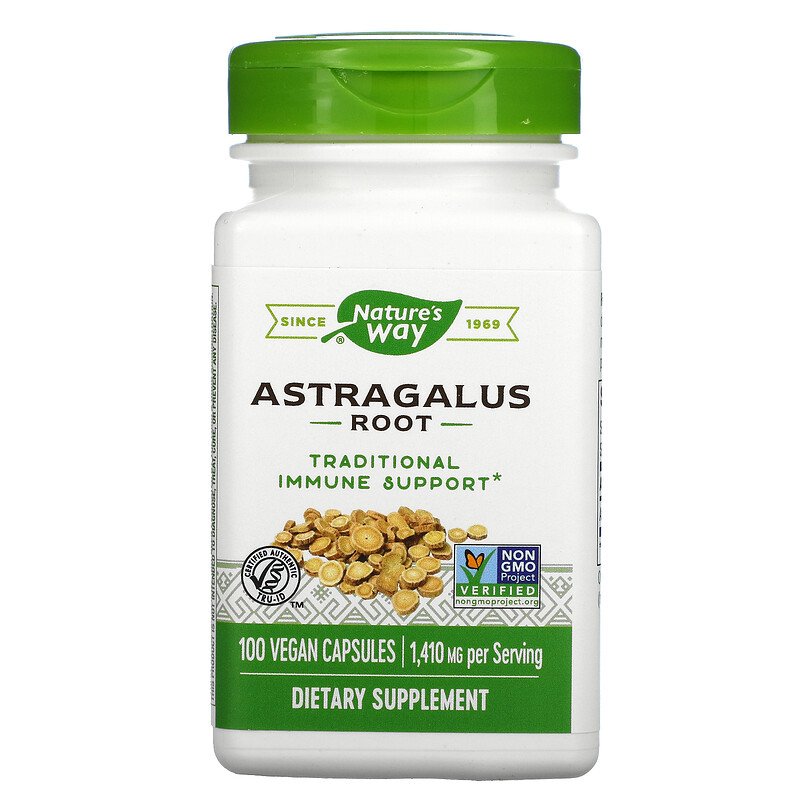 Astragalus Root 470 mg 100 capsules