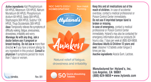 Awaken 50 Quick-dissolving tablets by Hylands