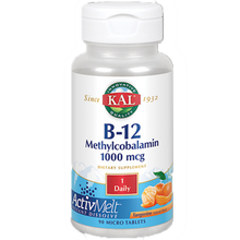 B-12 Methyl 1,000 mcg Tangerine 90 tablets by KAL