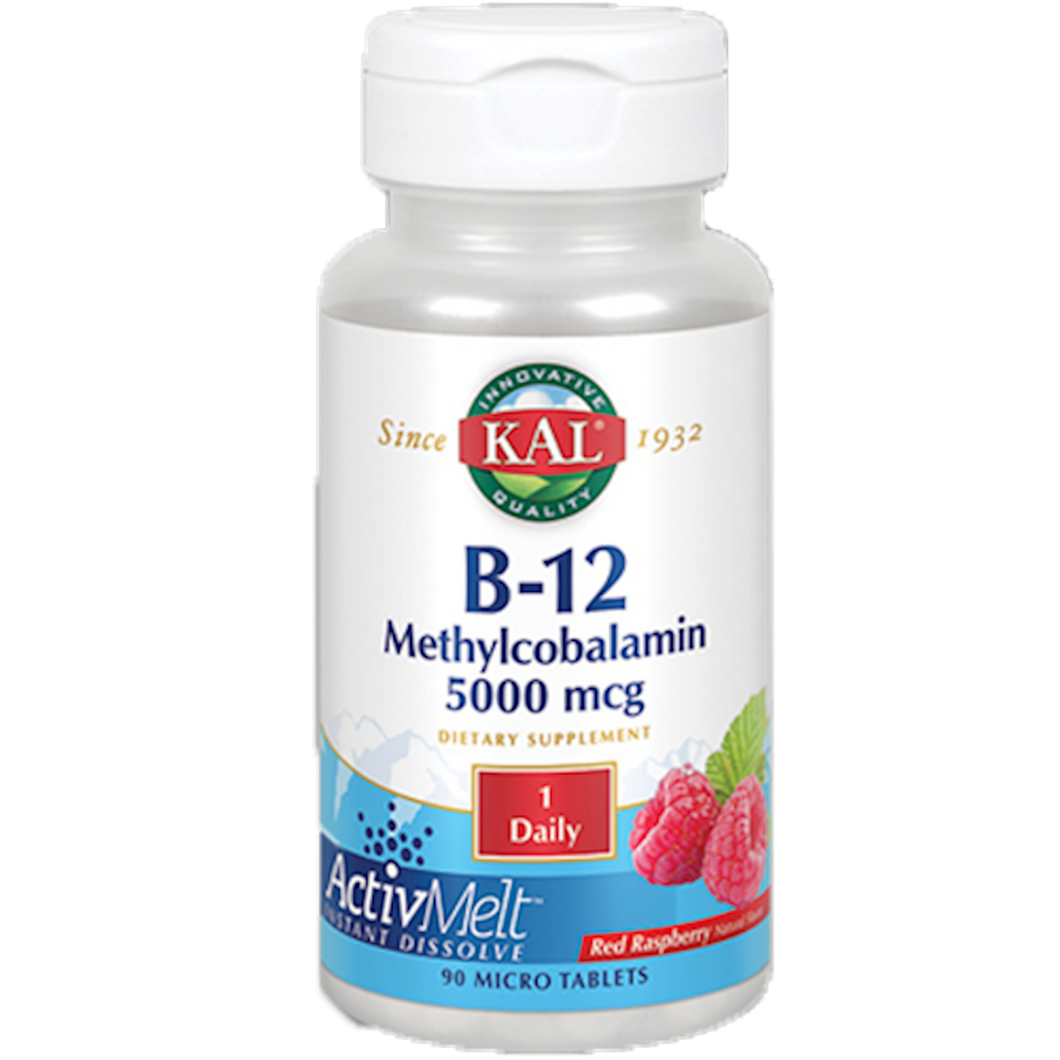 B12 Methyl 5,000 mcg Rasp 90 tablets by KAL