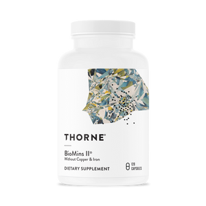 BioMins II w/o Copper Iron 120 Capsules by Thorne Research