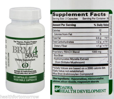 BRM4 500 mg 60 capsules
