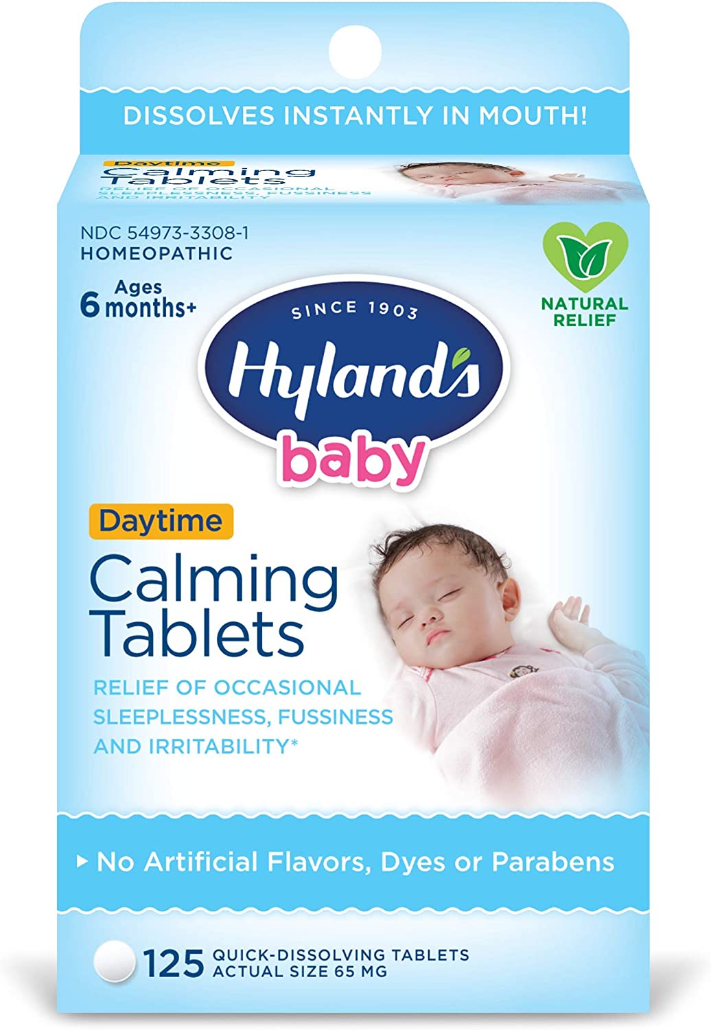 Baby Calming 125 tablets by Hylands