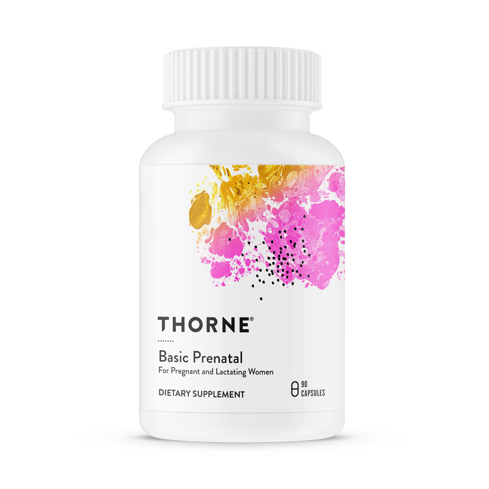 Basic Prenatal 90 Capsules by Thorne Research