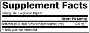 Berberine HCL 90 vegcaps by Bioclinic Naturals
