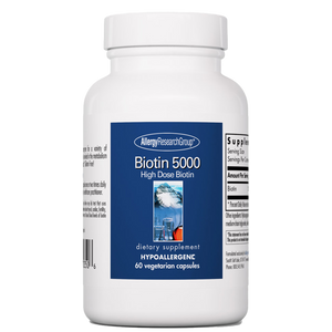 Biotin 5000 -60 Vegetarian Capsules by Allergy Research Group