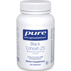 Black Cohosh 2.5 120 Capsules by Pure Encapsulations