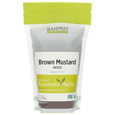 Brown Mustard Seed 0.5 lb by Banyan Botanicals