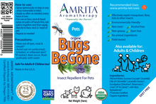 Bugs Be Gone for Pets Org. 4 oz by Amrita Aromatherapy