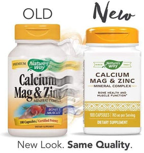 Calcium Magnesium & Zinc 100 capsules