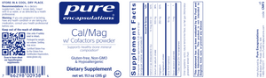 Cal/Mag w/Cofactors 315 grams by Pure Encapsulations