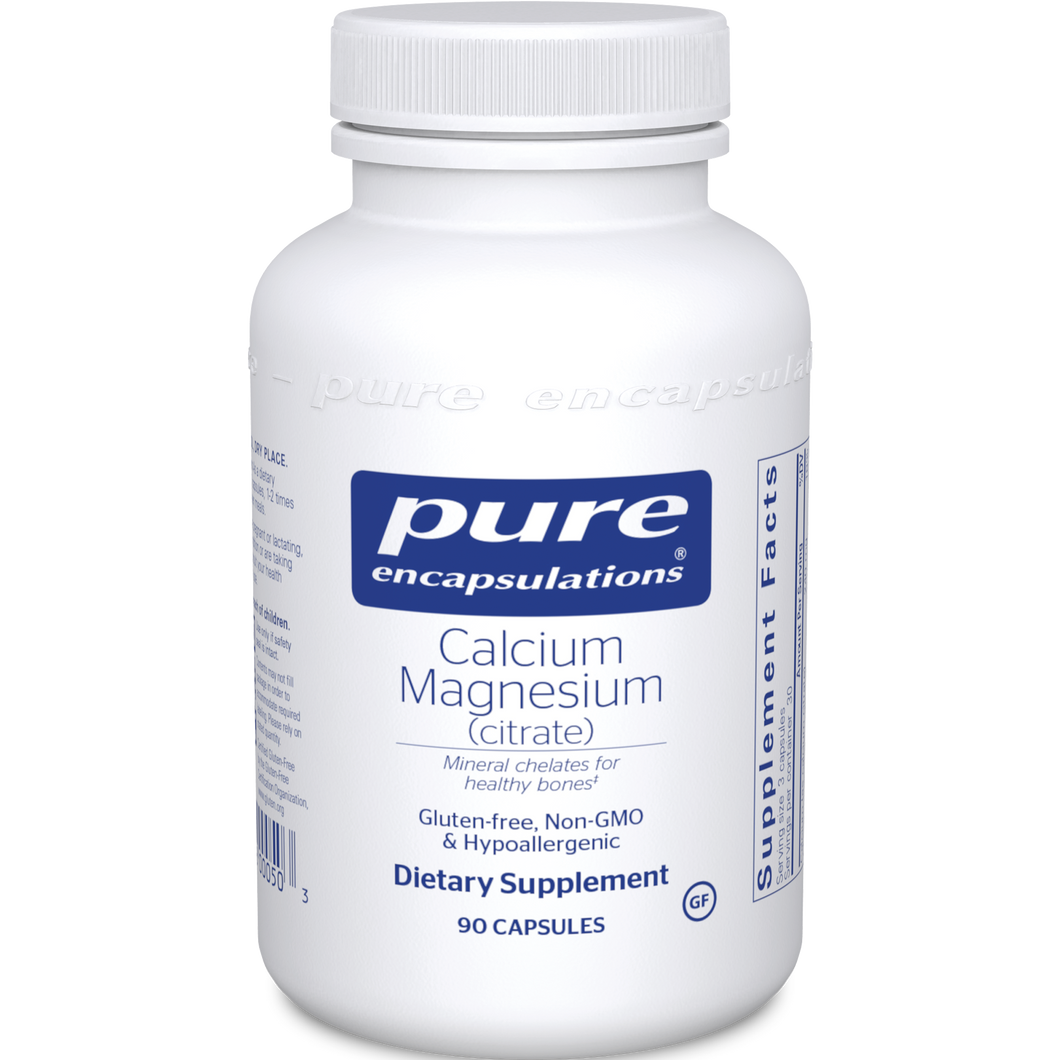 Calcium Magnesium (Citrate) by Pure Encapsulations