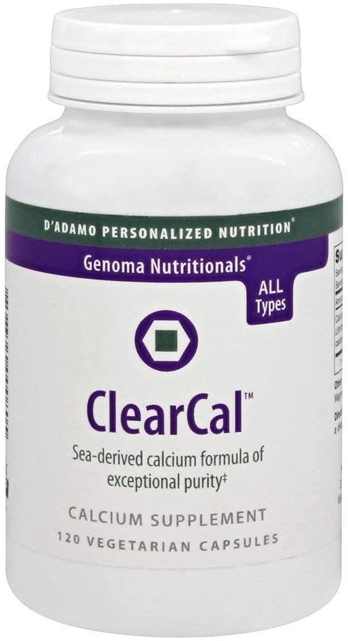 ClearCal 120 veggie caps by D'Adamo Personalized Nutrition
