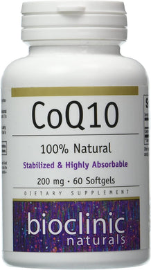 CoQ10 200 mg 60 Softgels by Bioclinic Naturals