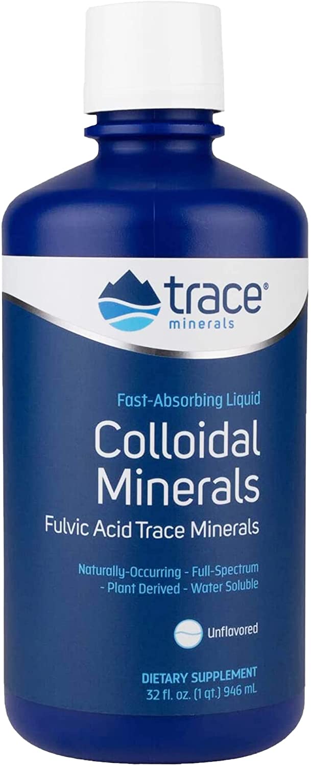 Colloidal Minerals 32 servings by Trace Minerals Research
