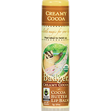 Creamy Cocoa Butter Lip Balm .25oz by Badger