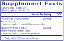 Curcumin 500 with Bioperine by Pure Encapsulations