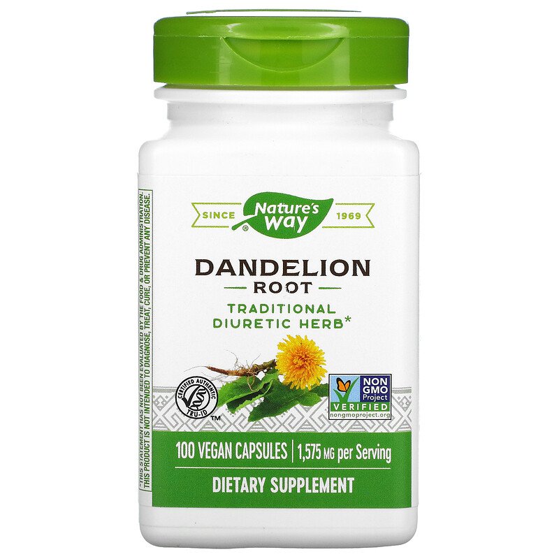 Dandelion Root 525 mg 100 capsules