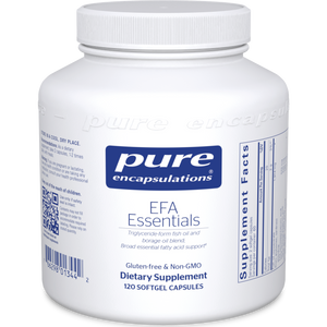 EFA Essentials 120 Soft Gels by Pure Encapsulations