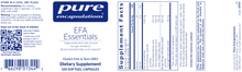 EFA Essentials 120 Soft Gels by Pure Encapsulations