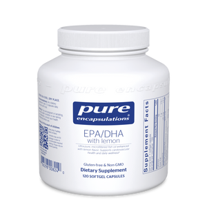 EPA/DHA with Lemon 120 Soft Gels by Pure Encapsulations