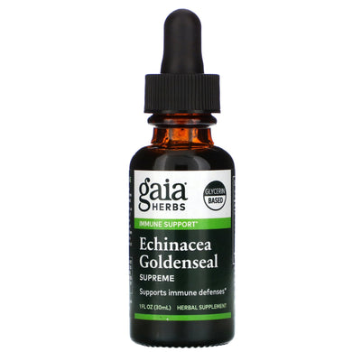 Echinacea Goldenseal Supreme 1 oz by Gaia Herbs